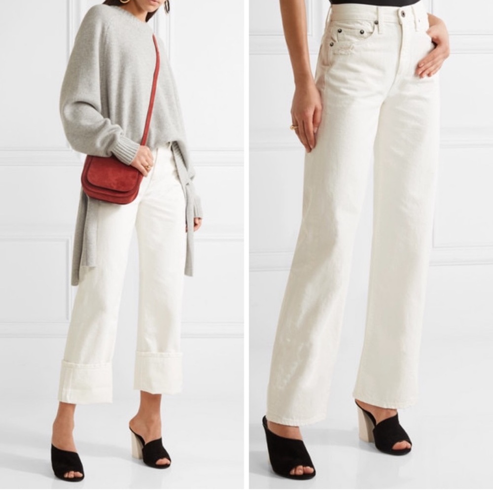 Simon Miller off-white jeans